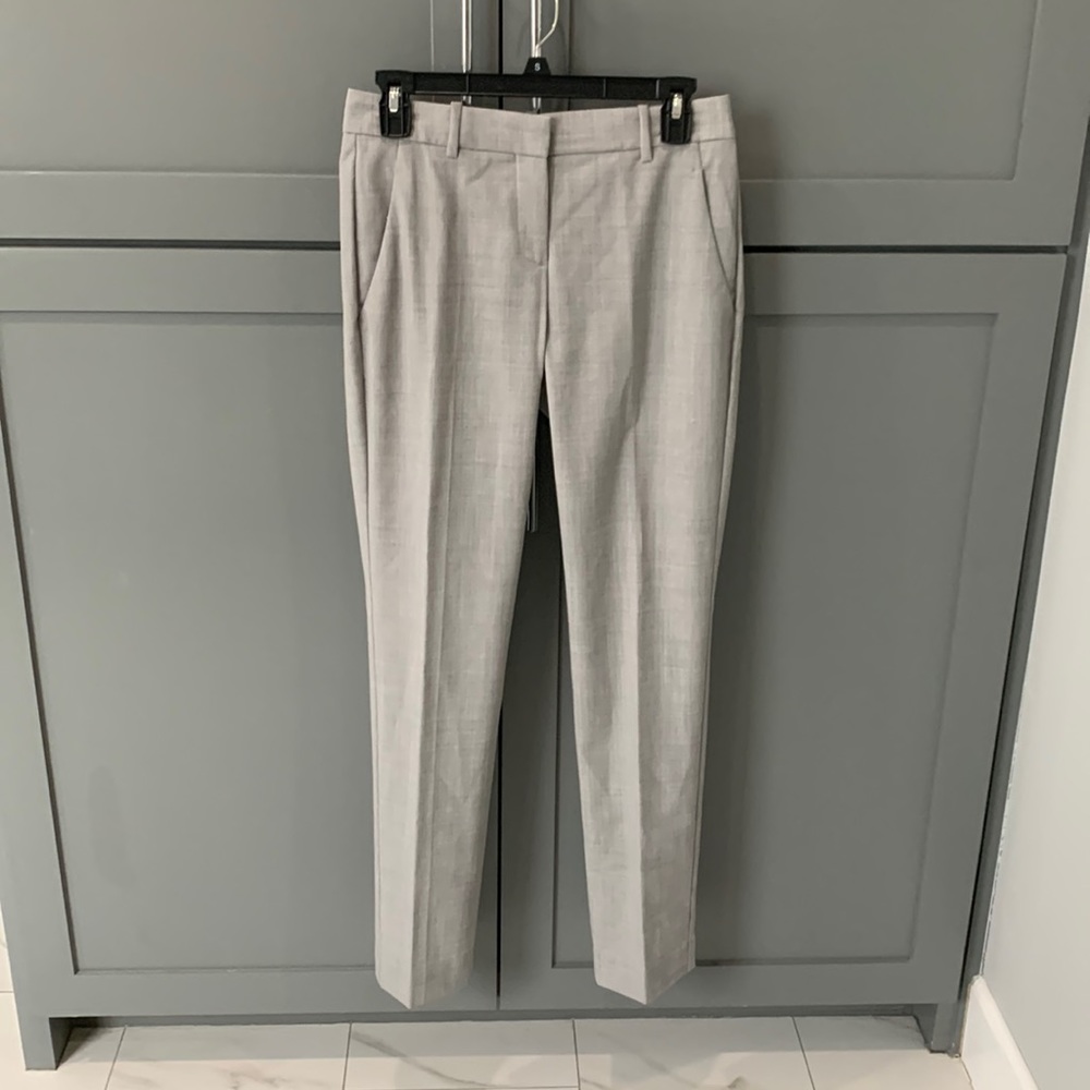 Theory light gray trousers size 2